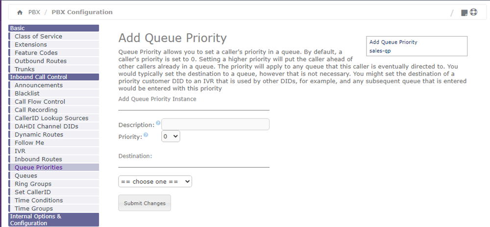 queue priority-1